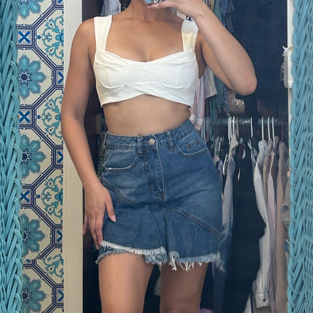 Denim Skirt